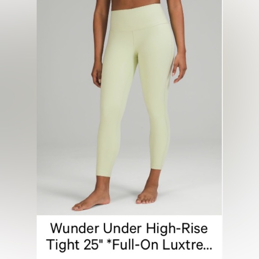 lululemon athletica Mint Green Align Leggings